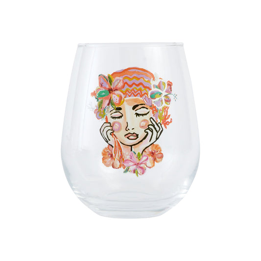 Splosh - Talulah Lady Stemless Wine Glass