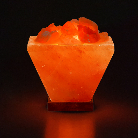The Salt of Life - Himalayan Salt Lamp Crucible Fire Bowl
