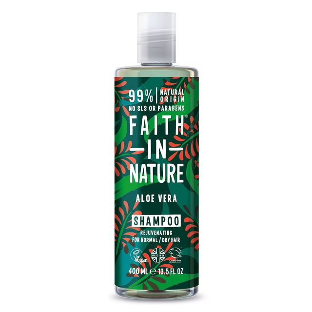 Faith in Nature Aloe Vera Shampoo 400ml bottle