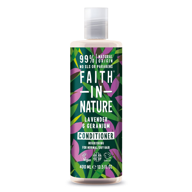 Faith in Nature Lavender and Geranium Conditioner 400ml