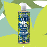 Natural seaweed body wash with citrus essential oils