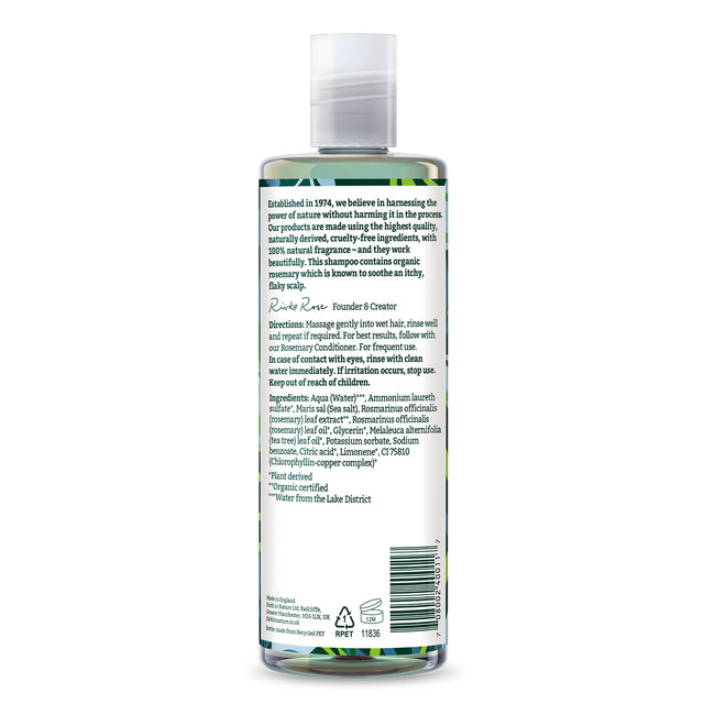 Stimulating rosemary shampoo for normal and oily hair types