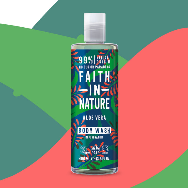 Vegan body wash designed for sensitive skin care