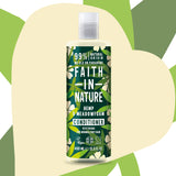 Vegan hemp conditioner designed for dry and dehydrated hair