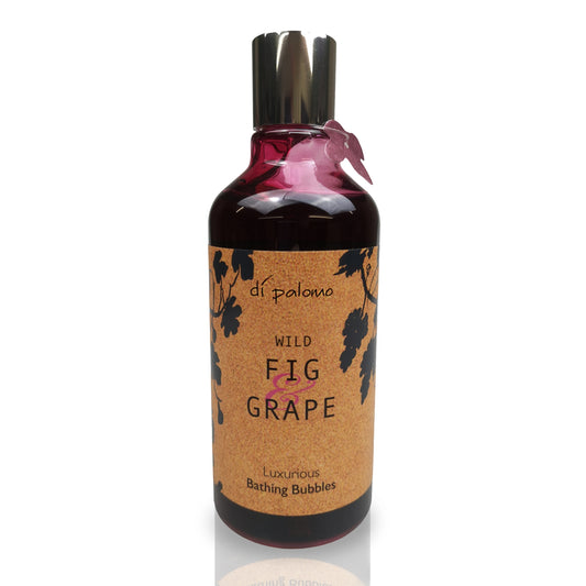 A rich, foaming bubble bath blended using our Wild Fig & Grape fragrance. Gently cleanse your skin as you relax in a mountain of luxurious bubbles; deliciously fragranced with Wild Fig and Grape.For maximum bubbles, pour into warm, running water.
